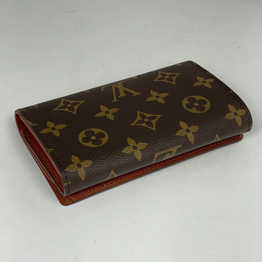 Louis Vuitton Wallet Monnaie Porte Billet Tresor Wallet Tri fold Billfold